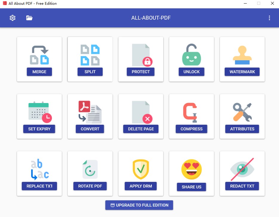 All About PDF(全能PDF编辑软件)修改版