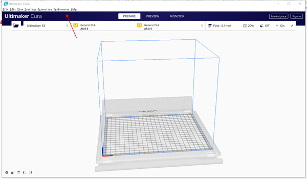 ultimaker cura(3D打印切纸软件)