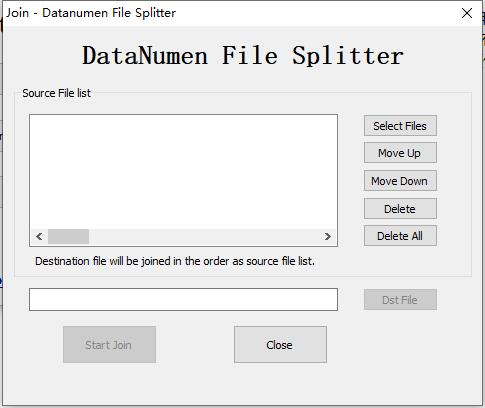 DataNumen File Splitter(文件分割合并工具)