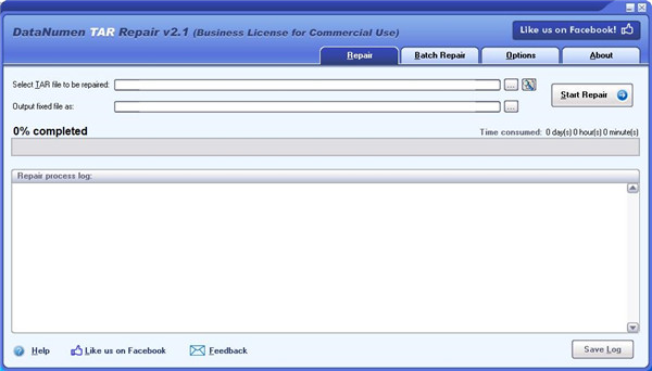 DataNumen TAR Repair(tar文件修复工具)