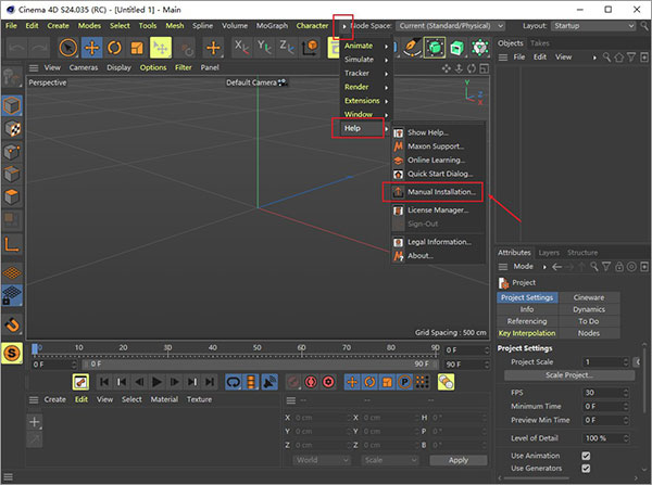 c4d24中文语言包