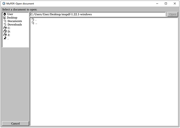 MuPDF(PDF阅读器)