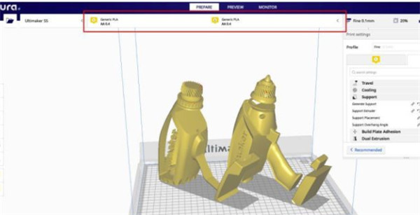 ultimaker cura(3D打印切纸软件)