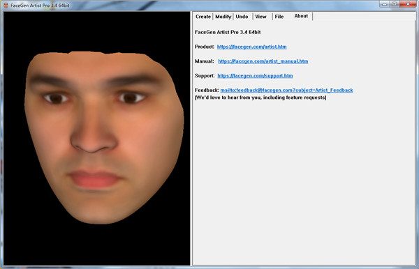 FaceGen Artist Pro官方版(3D脸部模型创建软件)