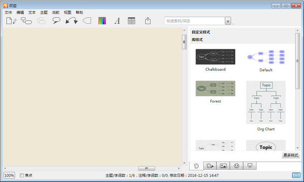 ithoughts windows思维导图软件