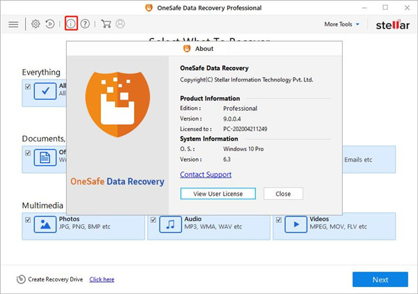 OneSafe Data Recovery(电脑数据恢复软件)