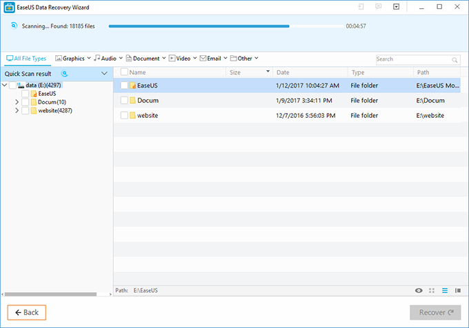 EaseUS Data Recovery Wizard易我数据恢复