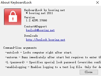 Keyboard Lock(键盘Lock变更提醒)