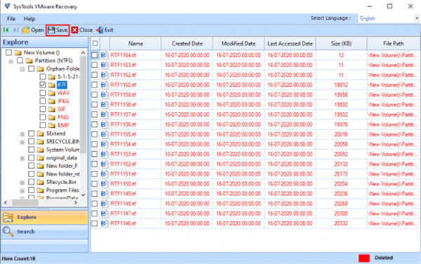 SysTools VMware Recovery(VM虚拟机数据恢复软件)