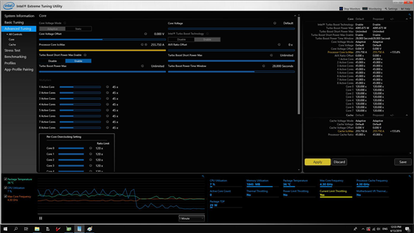 英特尔CPU超频软件(Intel Extreme Tuning Utility)