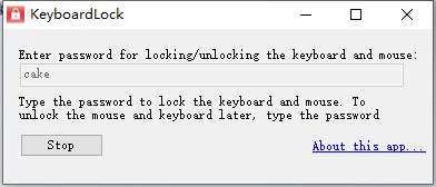 Keyboard Lock(键盘Lock变更提醒)