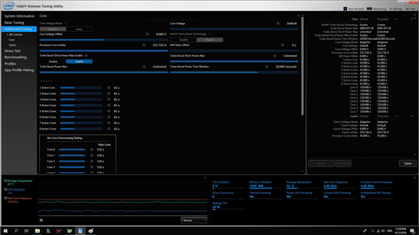 英特尔CPU超频软件(Intel Extreme Tuning Utility)