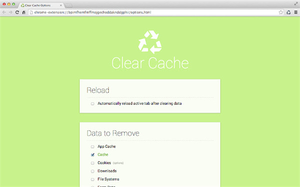 Clear Cache(清理缓存插件)