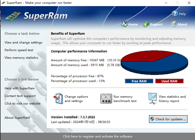 SuperRam(系统内存管理软件)