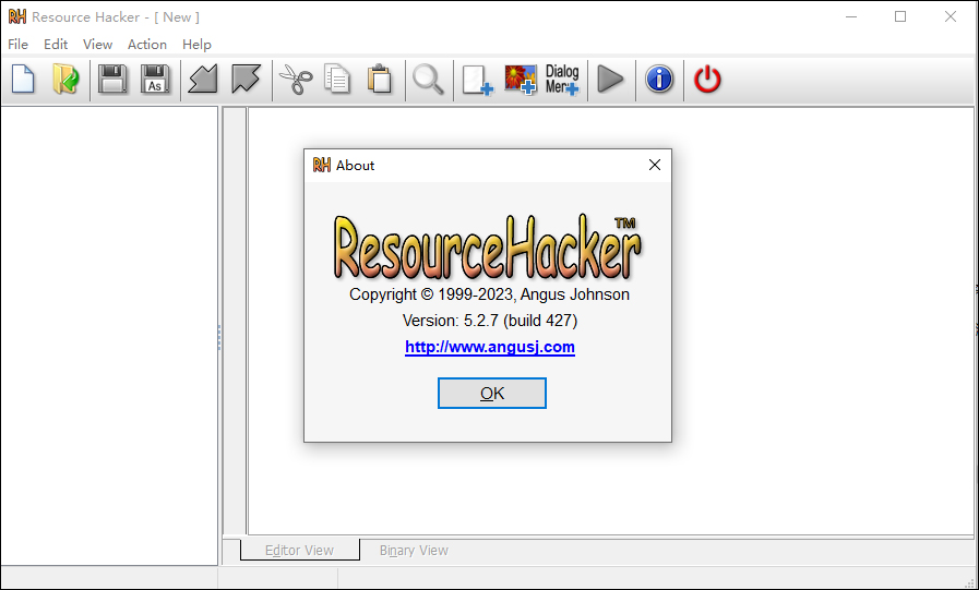 resource hacker(资源编辑器)