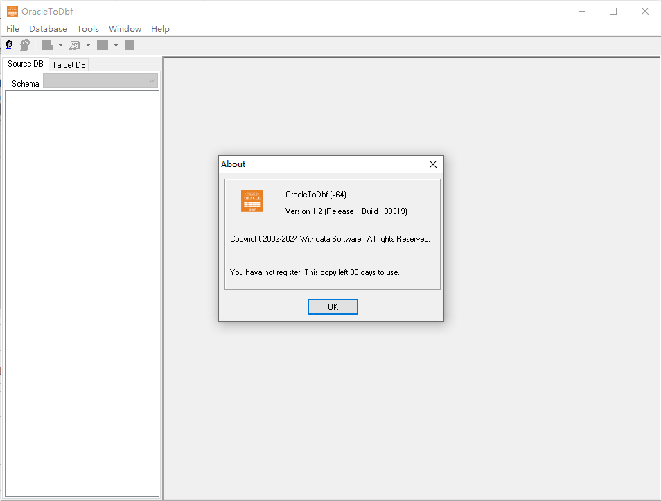 OracleToDbf(oracle导入dbf工具)