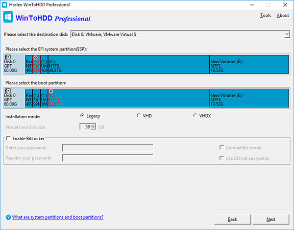 WinToHDD官方版