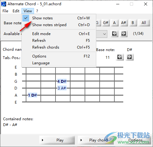 Alternate Chord(乐谱和弦软件)