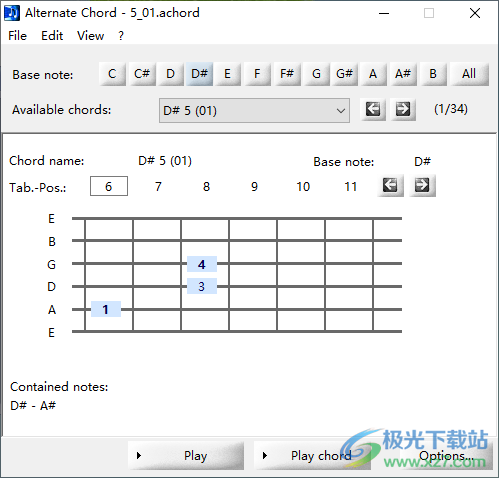 Alternate Chord(乐谱和弦软件)