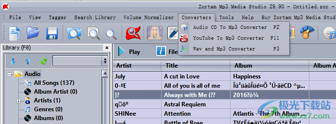 全能MP3(Zortam Mp3 Media Studio)