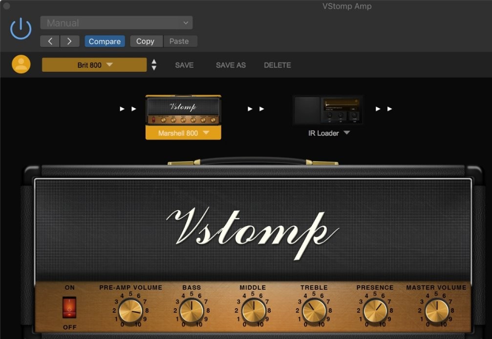 hotone audio vstomp amp