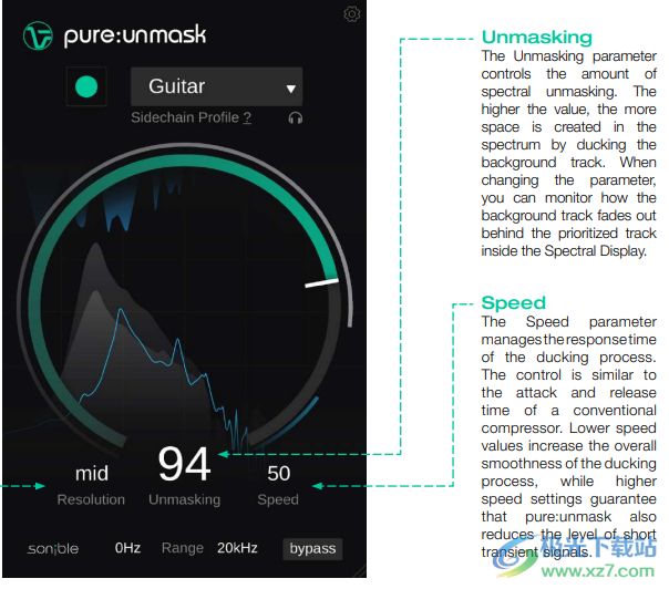 Sonible pureunmask(音频插件)