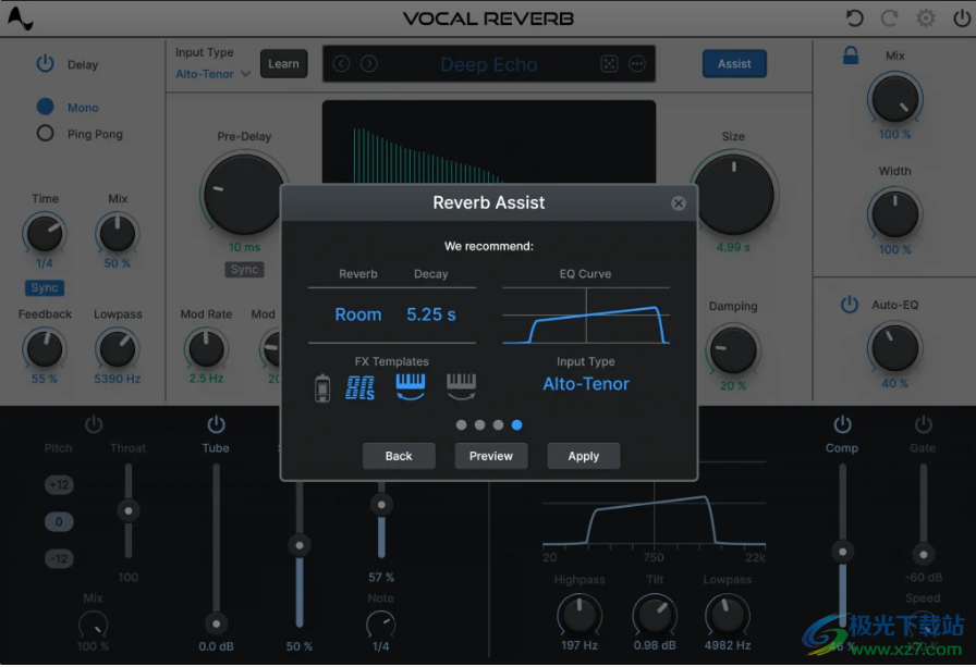 Antares Vocal Reverb(人声混响)