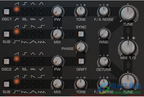 Tone2 Saurus(电子合成器音源软件)