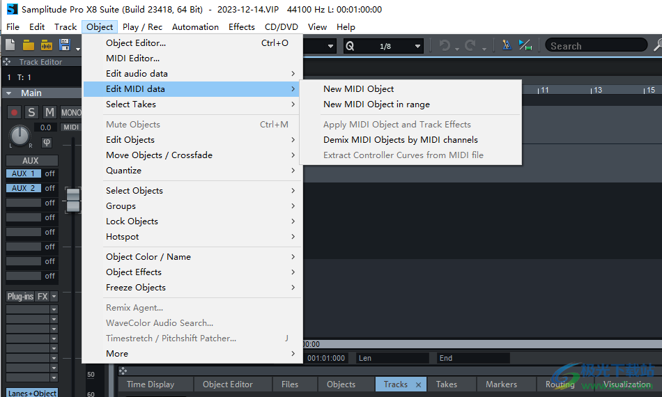 MAGIX Samplitude Pro X8 Suite(录音软件)