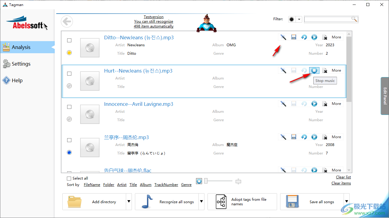 mp3标签批量修改器(Abelssoft Tagman)