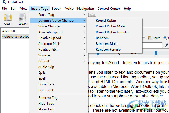 文字转MP3软件(NextUp TextAloud)