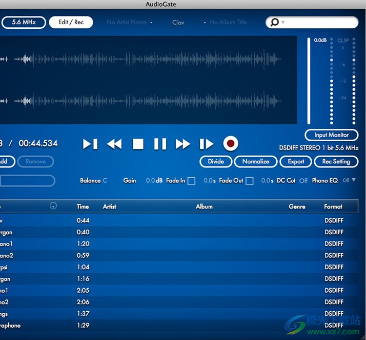 KORG AudioGate 4高质量音频播放器