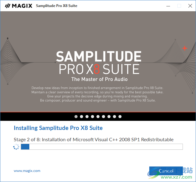 MAGIX Samplitude Pro X8 Suite(录音软件)