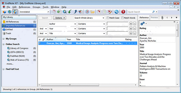 endnote x7中文版