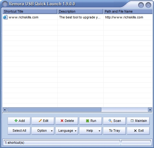 remora usb quick launch(USB快速启动工具)