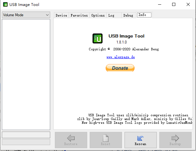 usb image tool(u盘数据恢复软件)